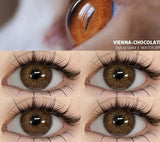 1 Pair Natural Colore Contact Lenses Color Contact Lenses for Eyes Blue Lenses Big Eye Lenses Yearl Eye Contacts Lenses