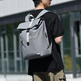 Pbong  Solid Color Backpack,Students Large Capacity Computer Backpack, College Students SchoolbagIdeal for School,Travel,Outdoor Sports