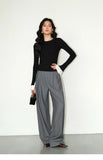 Multicolor Office High-waisted Wide-leg Suit Pants Women's 2025 Autumn Loose and Drape Casual Straight Mopping Trousers