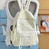 Women Star Print Backpack Polka Dot Star Charm Lightweight Student School New Trend Fashion Daypack Female Book Backpacks