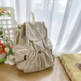 Pbong  Casual Drawstring Backpack for Women and Men Lightweight Outdoor Travel Sports Backpacks College Students Boys Girls School Bag