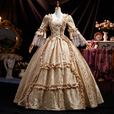 Victorian Marie Court Evening Dresses Baroque Historical Renaissance Theater Masquerade Party Gowns