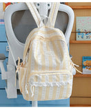 Pbong  Girl School Bag Backpack Back Pack For Teenager Women Children Female Pink Schoolbag Primary High Bagpack Class Teens Child Kids