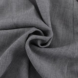 Retro Chic High Waist Gray Elegant Women Skirt Solid Color Zipper Pleat Long Skirt Fashion Office Lady Woman Clothing 2025 New