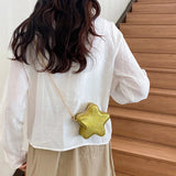 Pbong  Star Design Mini Cute Crossbody Bags for Women Korean Fashion Lady Chain Shoulder Bag Females Handbags and Purses