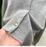 Gold Button Cardigan for Women Long Sleeve Single Breasted Knit Jacket Sweater Tops Sweaters Spring Autumn Ladies Soft Knitwear