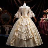Victorian Marie Court Evening Dresses Baroque Historical Renaissance Theater Masquerade Party Gowns