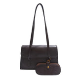 Pbong  Fashionable Pure Color Women's Shoulder Bag Stylish Underarm Bag Crossbody Bag Quality Material Spring Summer Casual Bag