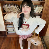 Kawaii Sweaters Cartoon Women Harajuku Sweet Knitted Pullovers Autumn Winter Fashion Oversize Cute Aesthetics Sweaters