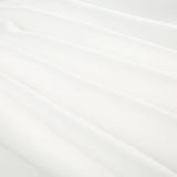 White Lace Trim Tie-Up A-Line Dress