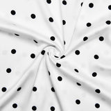 Pbong  Sexy V-neck Print Polka Dot Women Maxi Dress White Short Sleeve Lace Up Dress Summer Slim Elegant Party Evening Dress