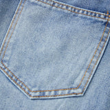 Pbong  y2k Baggy Jeans Women Fashion Clothes Low Rise Wide Leg Denim Pants with Pockets Long Trousers for Daily Office Party