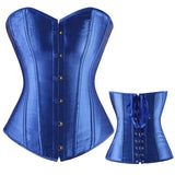 Sexy Lace Up Boned Gothic Corset Plus Size Body Shaper Clothing Women Steampunk Shapewear Bodysuit Waist Trainer Clothes Corsets