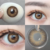 Natural Colored Contact Lenses For Eyes 1Pair Color Contact Lenses For Eyes Yearly Beautiful Makeup Contact Lense Eyes