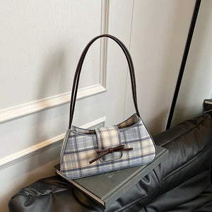 Pbong  Large Capacity Tote Bag Commuter Bag Women's Simple Underarm Bag Autumn Winter New Style City Minimalist PU Bucket Shape Magn...