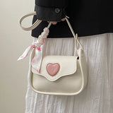 New Design Sling Bag Women Korean Style Cute Shoulder Bag Soft Leather Crossbody Bag Underarm Bag