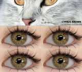 1 Pair Natural Colore Contact Lenses Color Contact Lenses for Eyes Blue Lenses Big Eye Lenses Yearl Eye Contacts Lenses