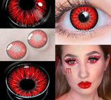 1Pair Cosplay Color Contact Lenses for Eyes Multicolored Contact Lenses Anime Accessories Anime Lenses Halloween Lneses