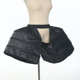 Pbong  Baroque Pannier Petticoat Women Victorian Bustle Hoops Ruffled Cages Skirt Cosplay Lolita Underskirt Crinoline