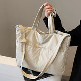 Canvas Women Shoulder Shopper Bag Japanese Female Student Book Tote Bags Large Fashion Cotton Cloth Woman Handbags