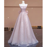 Pbong  Satin One-oulder Bridal Gown Simple Elegance Floor-Length Train Wedding Dr for Smaller Brides Outgoing Chic Sle