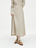 5.5% Wool Knitting Chic Set For Women Autumn Winter New Design Cardigan Long Skirt Two Pieces Set 24FS14145+24FS14146