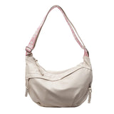 Pbong  Street Style Large Capacity Women's Shoulder Bag Simple Versatile Casual Crossbody Bag Fashionable Polyester Lining Zipper Op...
