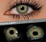 Colorcon 1 Pair Natural Contact Lenses Colored Contact Lenses with Degree Myopia Lenses Brown Eye Lenses Gray Lenses