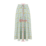 Summer Floral Print 2 Piece Dress Set Casual Elegant and Beautiful Women Dresss Midi Party Holiday Dress Sets