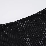 Pbong  Party Clubwear Sparkle Glitter Shorts Sexy Slim-Fitting Sequined Mid-Waisted Shorts Women Summer Fashion Streetwear Ladies