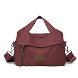 Pbong  Canvas Women Small Shoulder Bag Female Fashion Solid Crossbody Bags High Quality Zipper Teenage Youth Women's Bags Trend