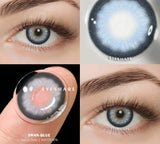 Natural Colored Contact Lenses For Eyes 1Pair Color Contact Lenses For Eyes Yearly Beautiful Makeup Contact Lense Eyes