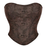 Steampunk Gothic Underbust Corset Vintage Bandage Bustier Sexy Tank Tops Shaping Lingerie Corsets Streetwear Fashion Clothing