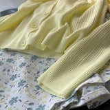 Knitted Cardigan Sweater Jacket Versatile Women Spring/Summer New Fashion Self cultivation Sunscreen Ladies Top Coat