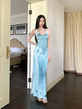Hollow Out Vintage Bodycon Long Dress For Woman Summer 2025 Sleeveless Tunics Modest Evening Party Ladies Midi Dress