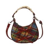 Pbong  Mini Fashion Shoulder Bag Urban Simple Style Faux Fur Underarm Butterfly Knot Handbag Stylish All-Match Small Dumpling Shape