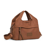 Pbong  Canvas Women Small Shoulder Bag Female Fashion Solid Crossbody Bags High Quality Zipper Teenage Youth Women's Bags Trend