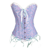 Sexy Lace Up Boned Gothic Corset Plus Size Body Shaper Clothing Women Steampunk Shapewear Bodysuit Waist Trainer Clothes Corsets