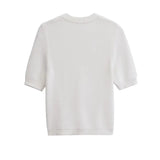 Pbong  Women's Knitted Jaet  Knot Button round Ne ort Sve Cardigan Commute Sle Autumn Season Regular Le...