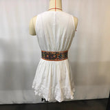 Pbong  Sexy Print V-neck Strapless Vest Short Dress Korean Casual Style Cotton Blend Summer  Cross-border Sexy Trendy Skirt