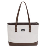 Pbong  Fashionable Large Capacity Tote Bag Women's New Style Commuter Single Shoulder Bag Urban Minimalist PU Bucket Shape Zipp...