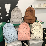 Pbong  Girl School Bag Backpack Back Pack For Teenager Women Children Female Pink Schoolbag Primary High Bagpack Class Teens Child Kids