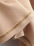 Pbong  Maxi Split Dresses for Women Solid Color Chic Temperament Robe Femme Slim Fit Square Collar Spring Dress