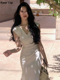 Summer Fashion Elegant Women Sleeveless Solid Chic Bodycon Birthday Vestidos Female Vintage Clothes New