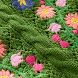y2k Sweater Vest Women Cozy Stylish Flower Embroidered Crew Neck Sleeveless Knitted Tank Tops 2000s Clothing Streetwear