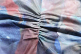 Casual Sexy O-neck Tie Dye Printed Bodycon Party Dress for Women Streetwear Y2K Autumn Ladies Nightclub Mid-calf Vestidos