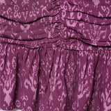 Fashion And Sexy Pleated Short Top And Pleat Skirt 2 Piece Set Floral Print Vest + Short Skirt Holiday Party Women Set 2025 New