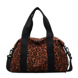 Pbong  Lazy Style Large Capacity Autumn Winter Handbag Tote Bag Travel Bag Dry Wet Separation Urban Simple Canvas Bag Soft Zipper Cl...