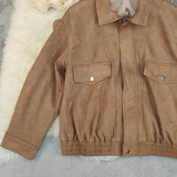 Pbong  New Autumn Casual Women's Fashion Jackets Loose Lapel Zipper Long Sleeve Pockets Female Coats Lady Commute Streetwear