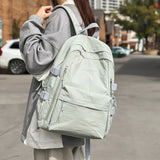 Pbong  Girl School Bag Backpack Back Pack For Teenager Women Children Female Pink Schoolbag Primary High Bagpack Class Teens Child Kids